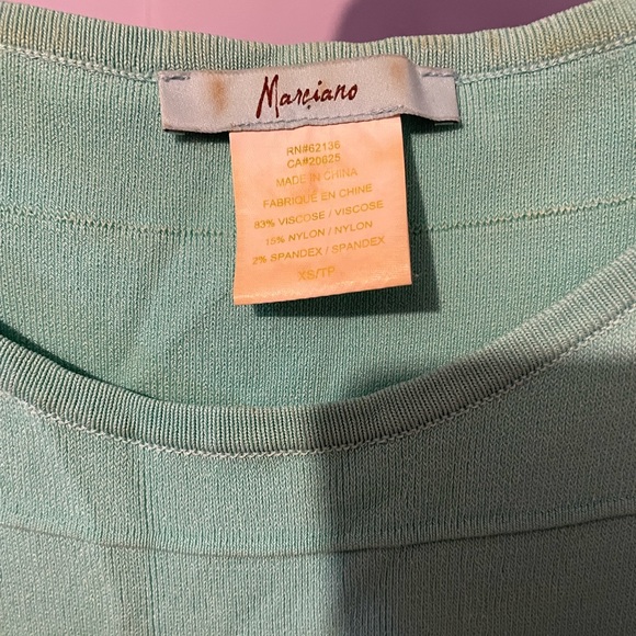 MARCIANO BODYCON BANDAGE DRESS - Picture 5 of 5